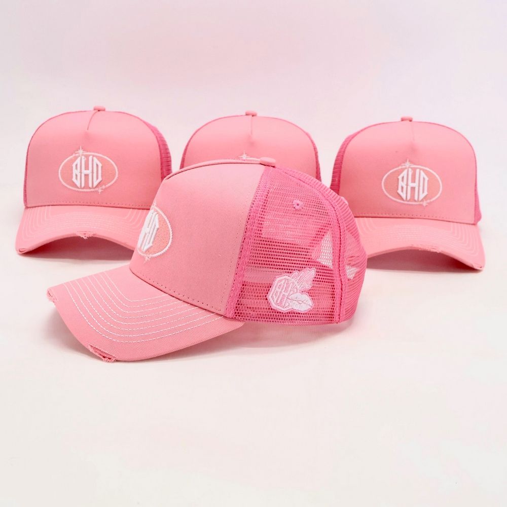 Pink Trucker Cap