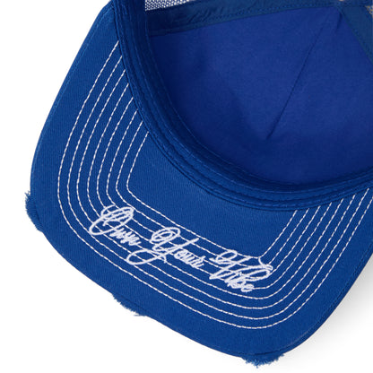 Royal Blue Trucker Cap