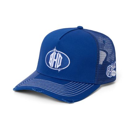Royal Blue Trucker Cap