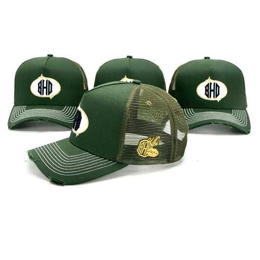 Olive Green Trucker Cap